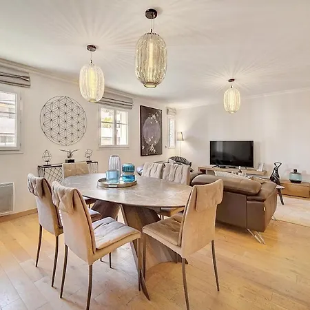 Luxury 3 Bedrooms 1 Mn Walk Palais Des Festivals Appartement Cannes