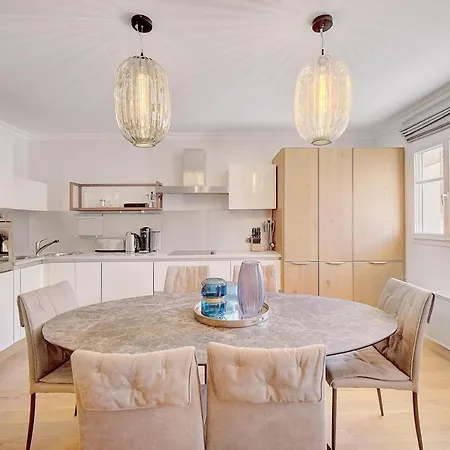 Luxury 3 Bedrooms 1 Mn Walk Palais Des Festivals Appartement