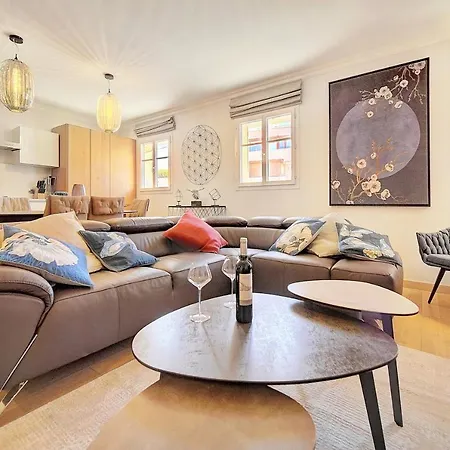 Luxury 3 Bedrooms 1 Mn Walk Palais Des Festivals Cannes