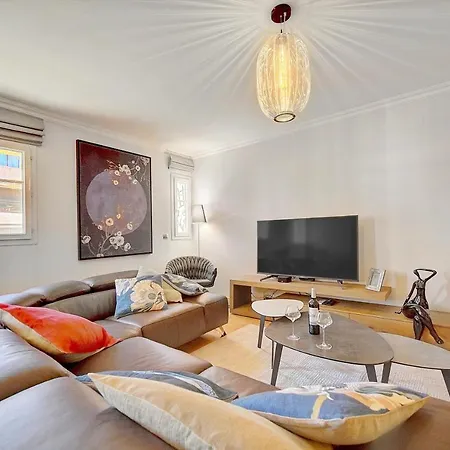 Luxury 3 Bedrooms 1 Mn Walk Palais Des Festivals Cannes