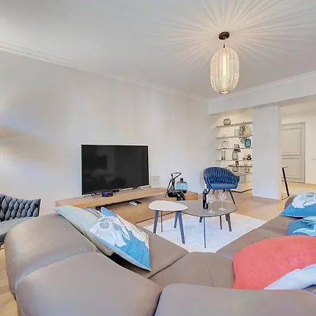 Luxury 3 Bedrooms 1 Mn Walk Palais Des Festivals Cannes